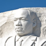 Monument of MLK in Washington, DC