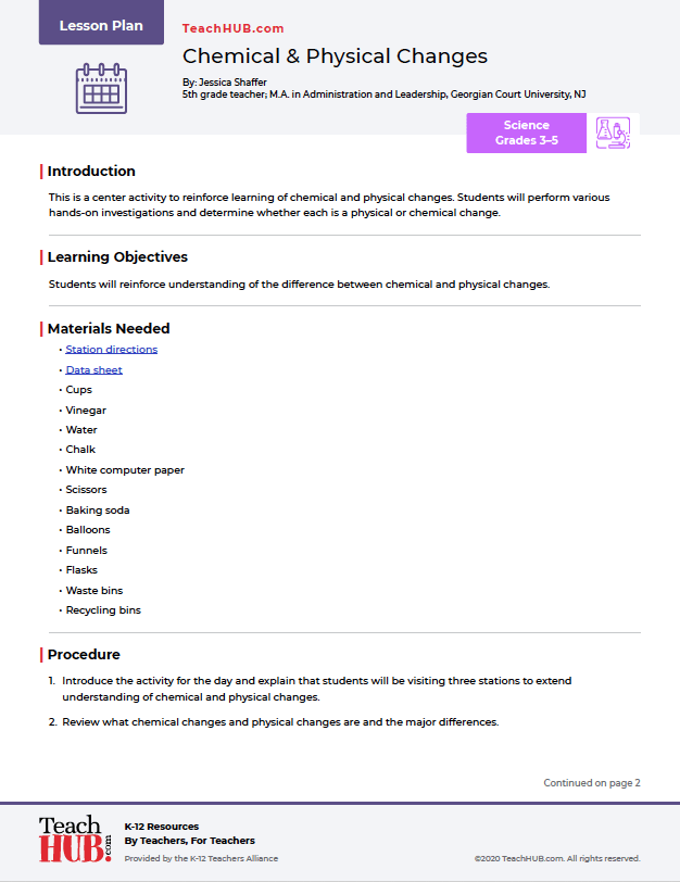 Chemical & Physical Changes-sm